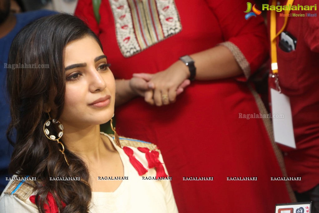 Samantha launches V Care Super Speciality Clinic at Banjara Hills, Hyderabad