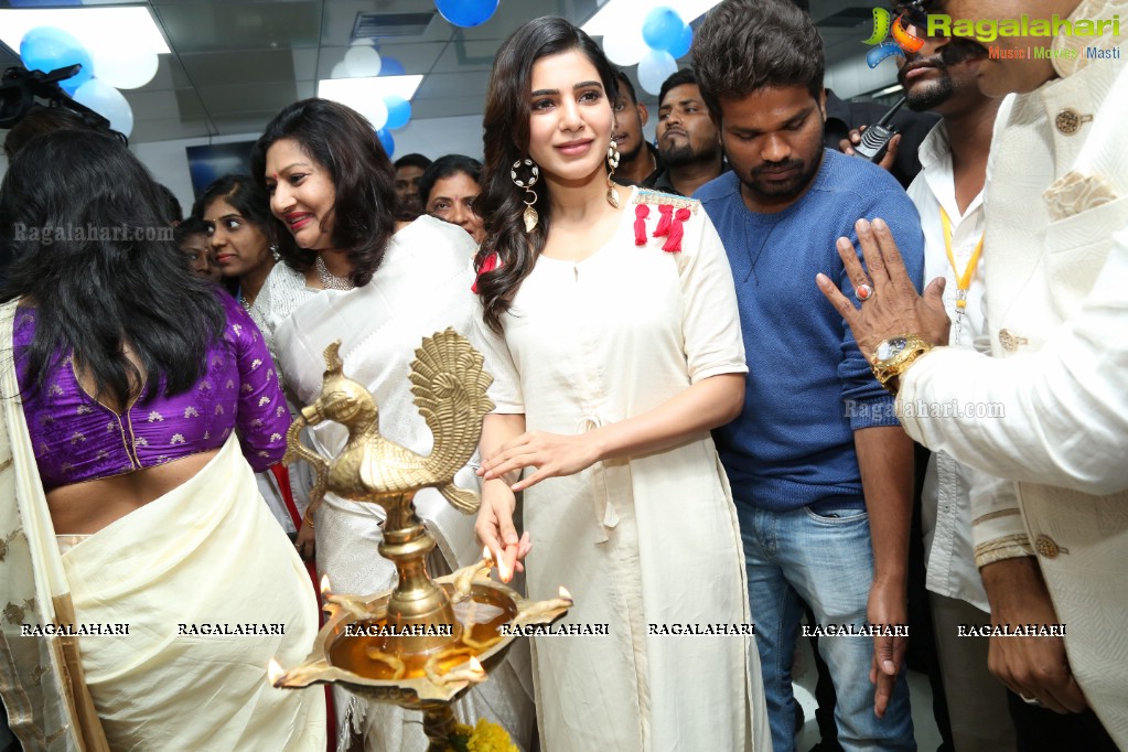 Samantha launches V Care Super Speciality Clinic at Banjara Hills, Hyderabad