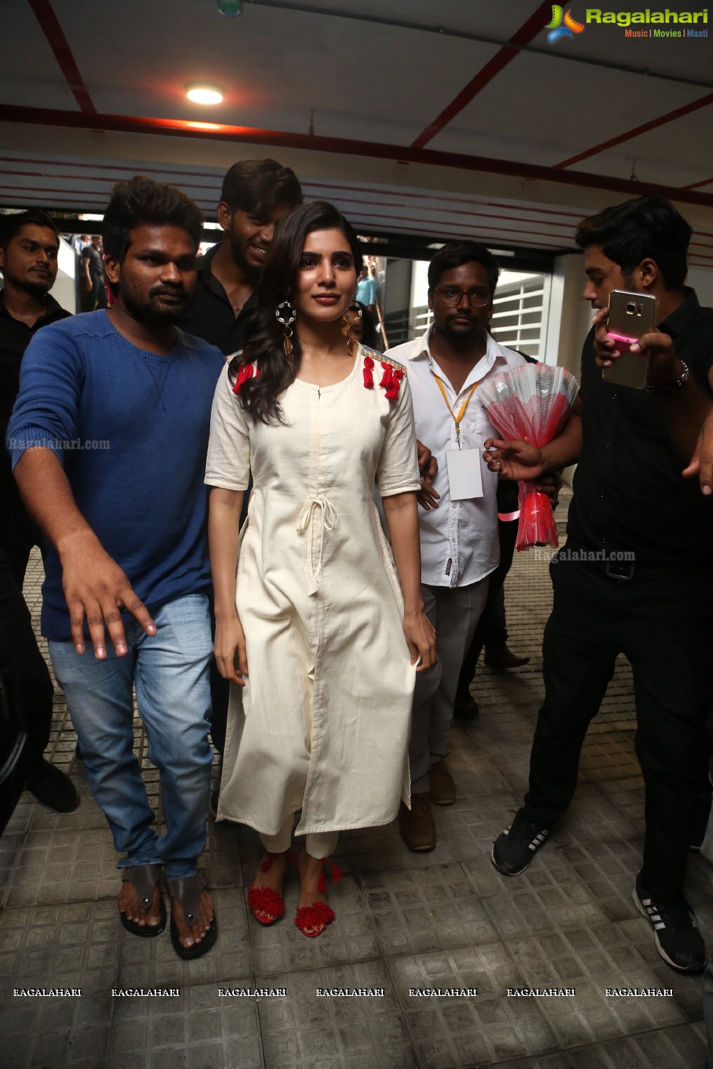 Samantha launches V Care Super Speciality Clinic at Banjara Hills, Hyderabad