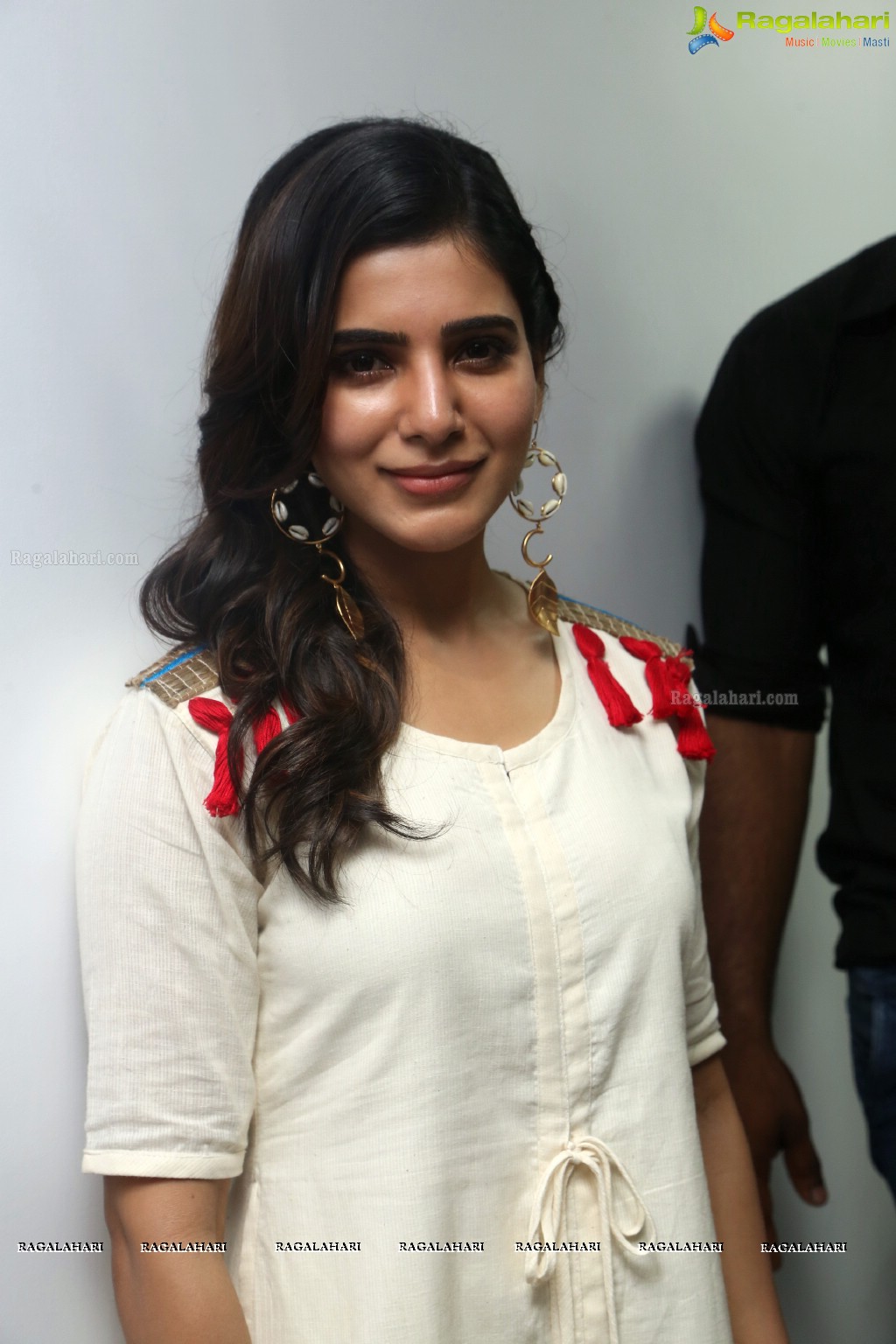 Samantha launches V Care Super Speciality Clinic at Banjara Hills, Hyderabad