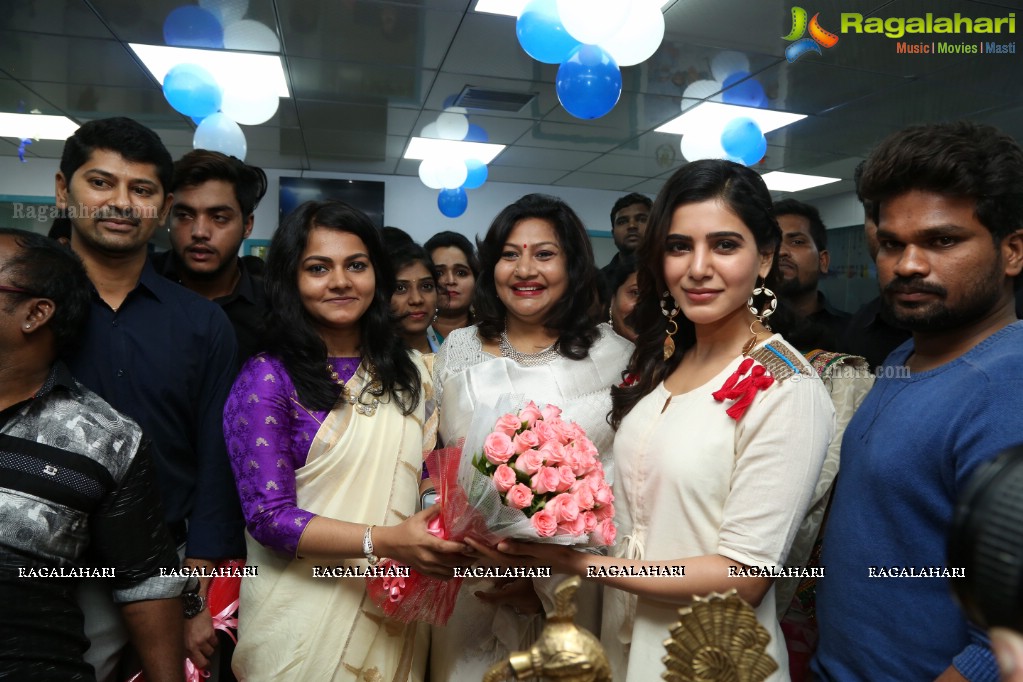 Samantha launches V Care Super Speciality Clinic at Banjara Hills, Hyderabad