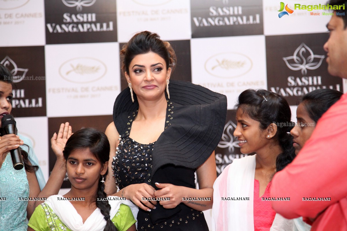 Sashi Vangapalli Cannes Red Carpet 2017 Success Meet at Radisson Blu Hotel