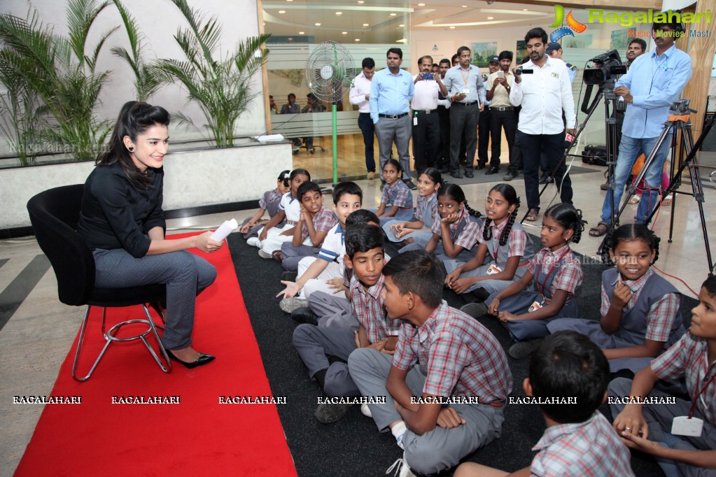 Second Edition of 'The Book Donation Drive' with Jenny Honey by Teach for India at Raheja Mindspace, Hyderabad