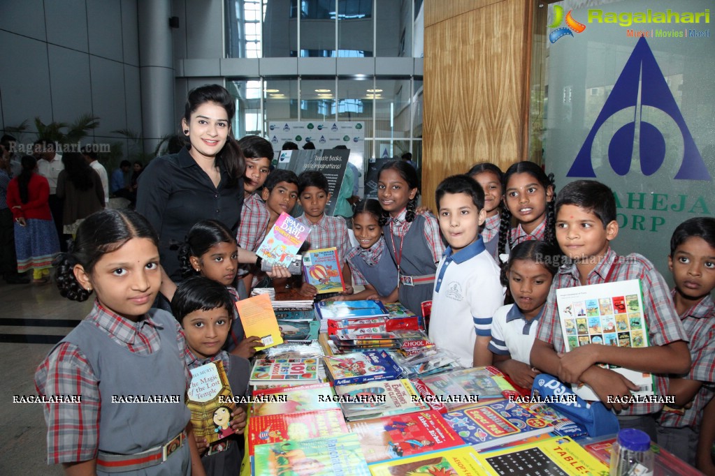 Second Edition of 'The Book Donation Drive' with Jenny Honey by Teach for India at Raheja Mindspace, Hyderabad