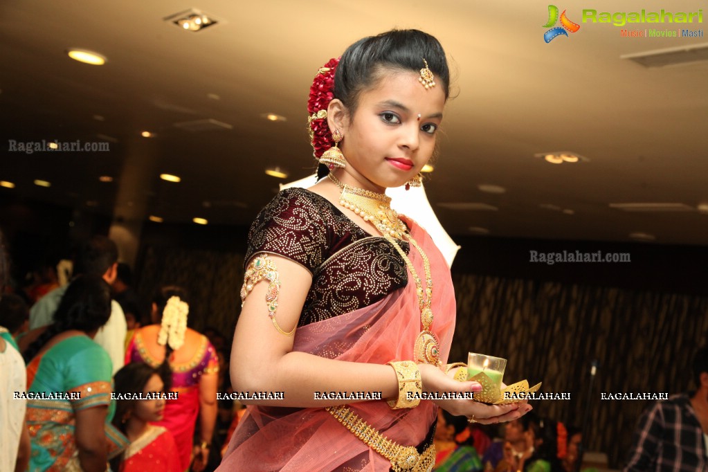 Grand Half Saree Function of Sobhitha at Hotel Daspalla, Hyderabad