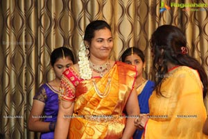 Sobhitha Half Saree Ceremony