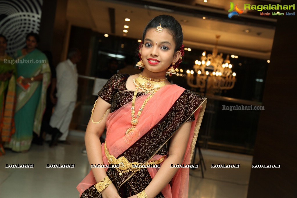 Grand Half Saree Function of Sobhitha at Hotel Daspalla, Hyderabad