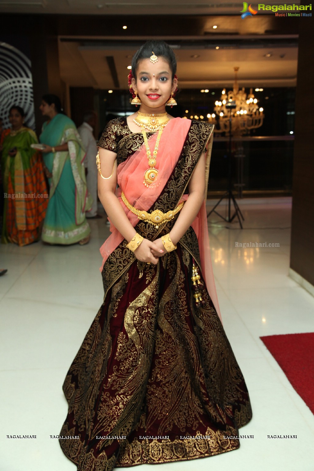 Grand Half Saree Function of Sobhitha at Hotel Daspalla, Hyderabad