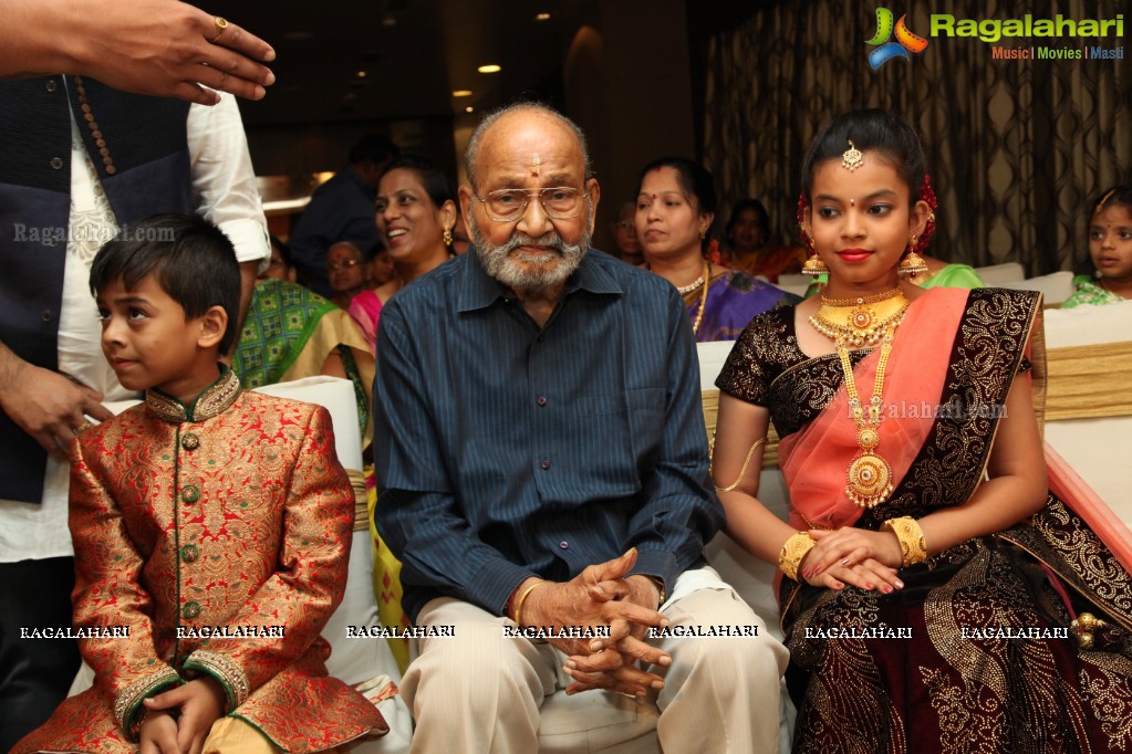 Grand Half Saree Function of Sobhitha at Hotel Daspalla, Hyderabad