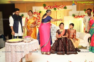 Sobhitha Half Saree Ceremony