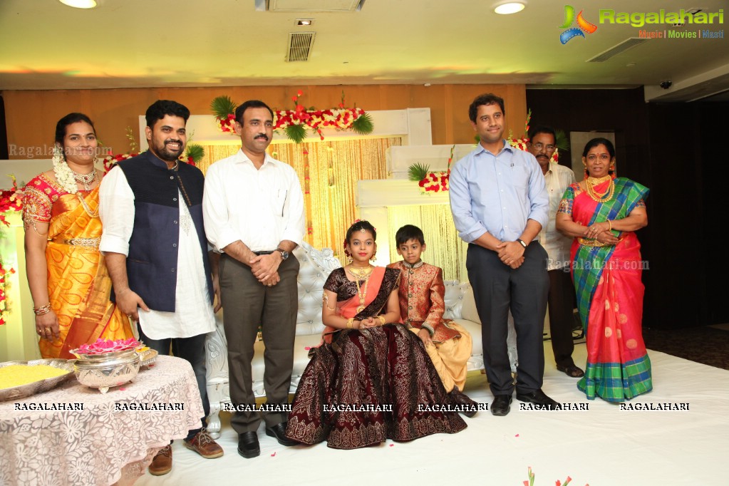 Grand Half Saree Function of Sobhitha at Hotel Daspalla, Hyderabad