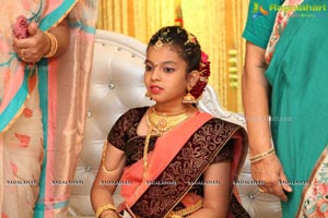 Sobhitha Half Saree Ceremony
