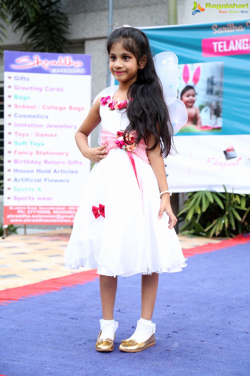 Saritha Krishna's Telangana Kids Fashion Hunt at Ocimum International School, Bowenpally, Hyderabad