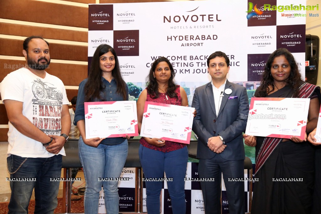 Women Bikers Felicitation Event at Novotel Hyderabad Airport