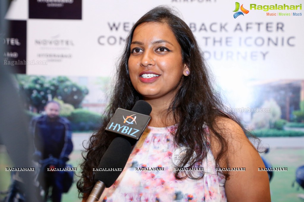 Women Bikers Felicitation Event at Novotel Hyderabad Airport