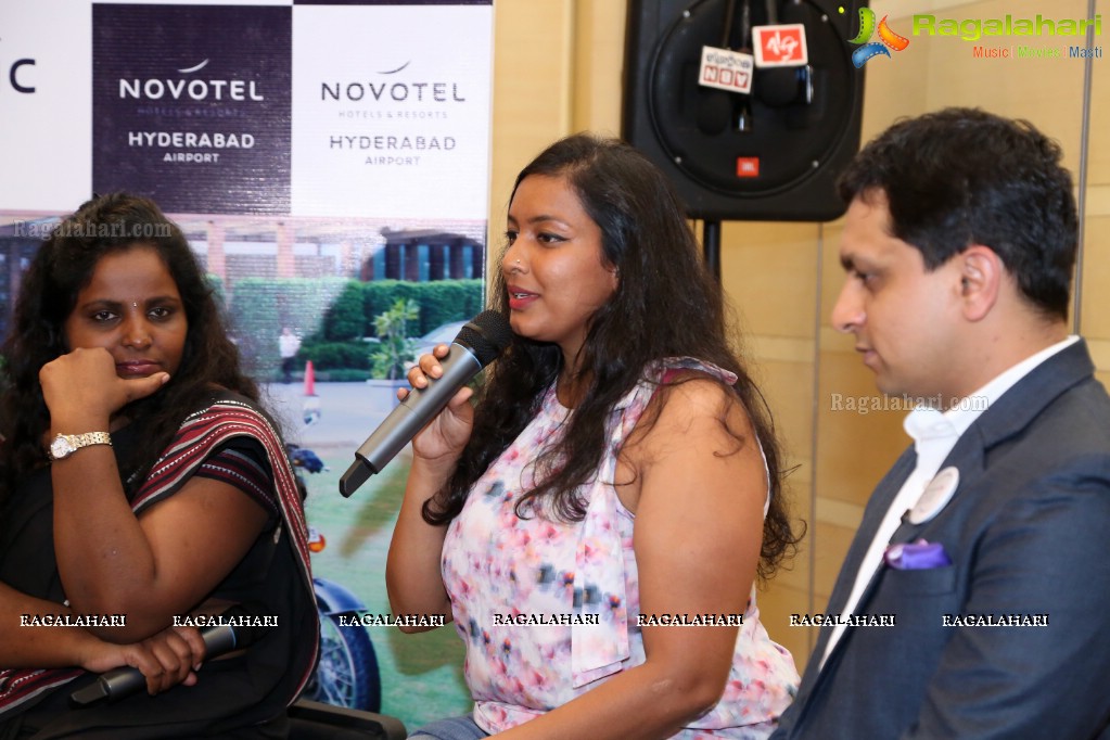 Women Bikers Felicitation Event at Novotel Hyderabad Airport