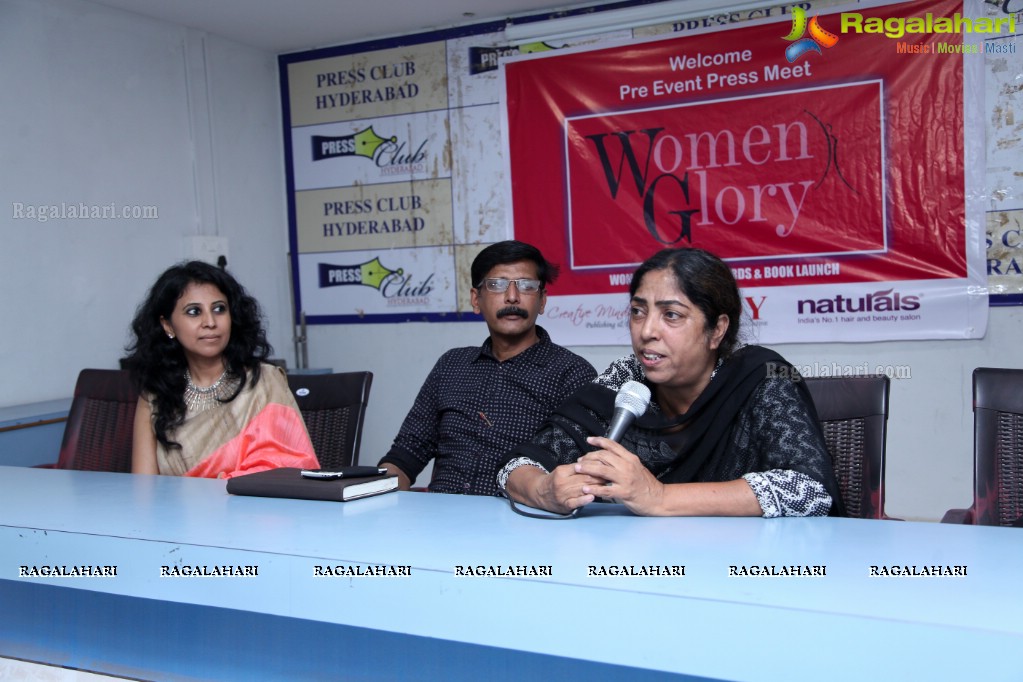 Curtain Raiser Program of Woman Glory Awards at Press Club, Hyderabad