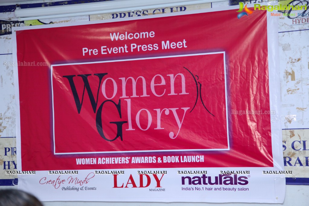 Curtain Raiser Program of Woman Glory Awards at Press Club, Hyderabad