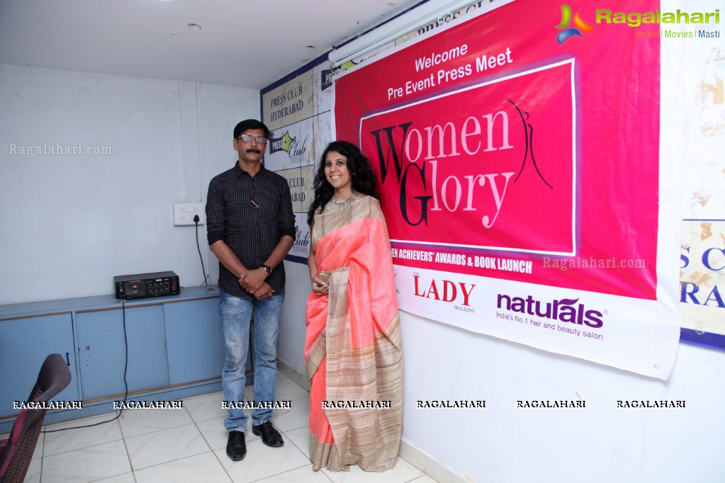 Curtain Raiser Program of Woman Glory Awards at Press Club, Hyderabad