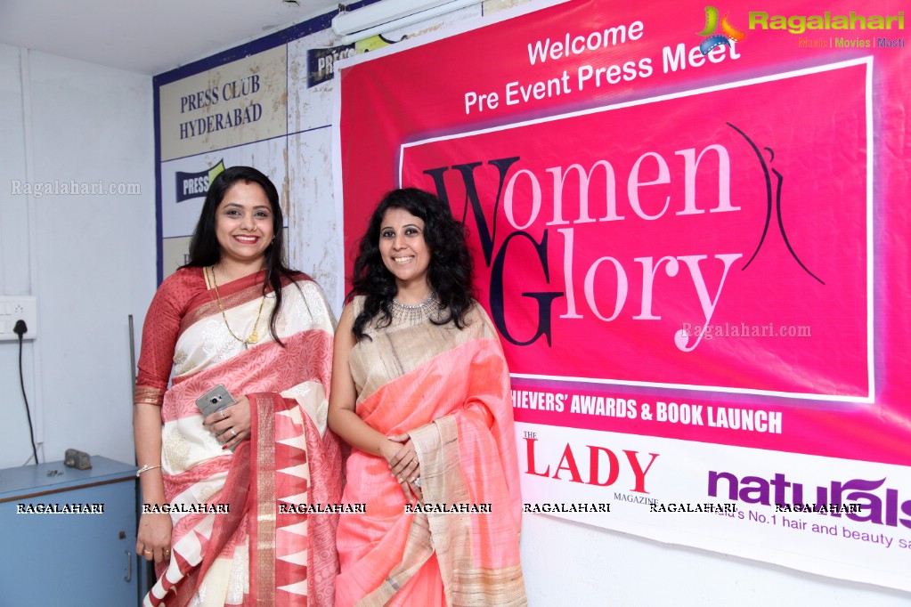 Curtain Raiser Program of Woman Glory Awards at Press Club, Hyderabad