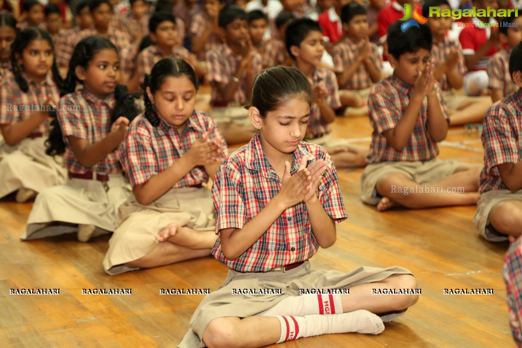 World Yoga Day Celebrations by Mansi Gulati at Yousufguda Stadium, Hyderabad