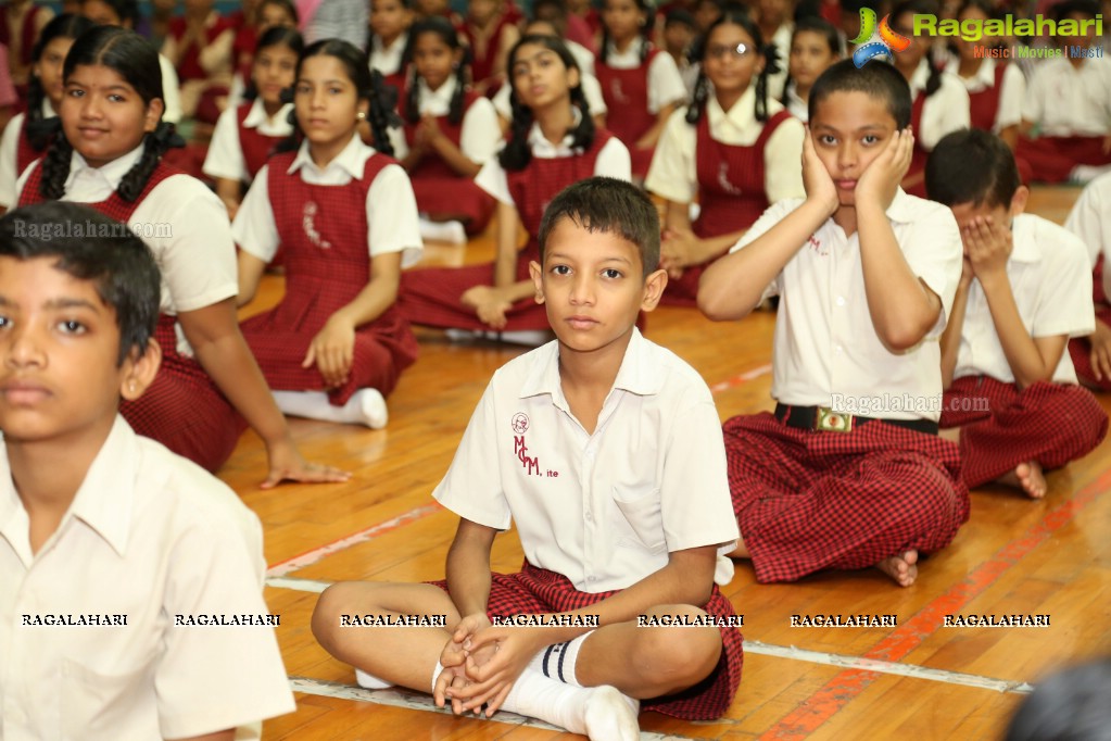 World Yoga Day Celebrations by Mansi Gulati at Yousufguda Stadium, Hyderabad