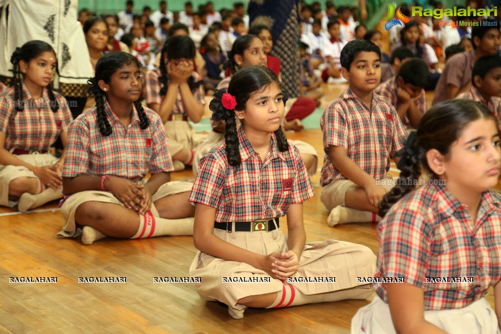 World Yoga Day Celebrations by Mansi Gulati at Yousufguda Stadium, Hyderabad