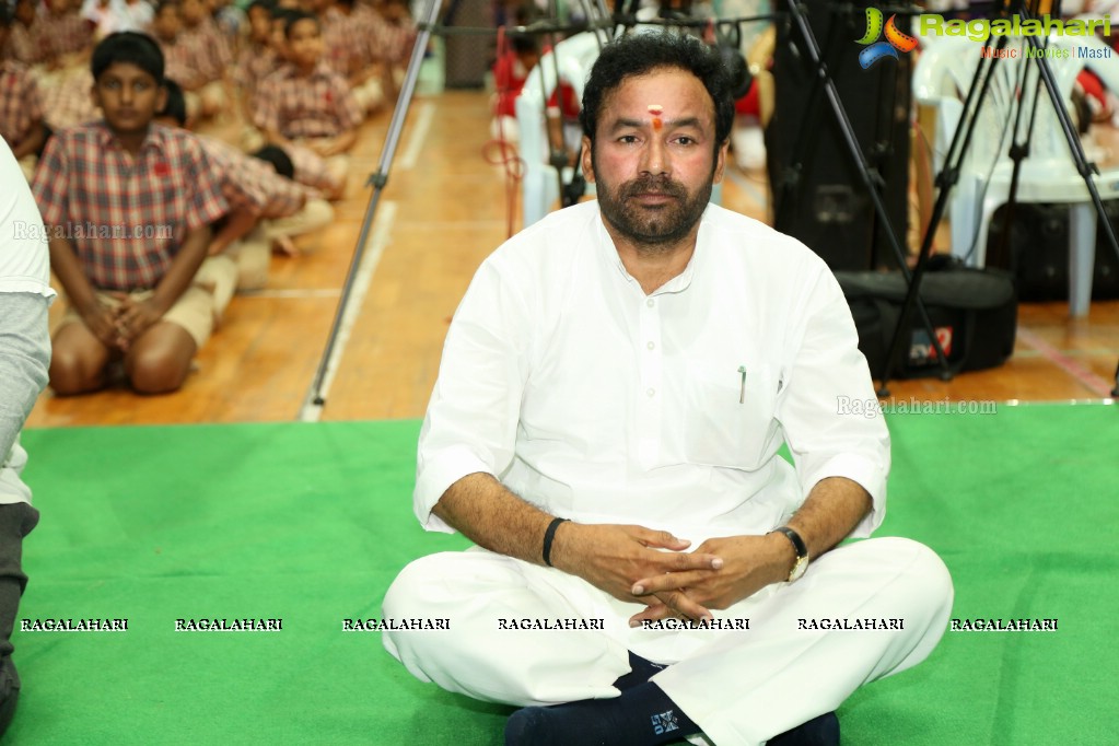 World Yoga Day Celebrations by Mansi Gulati at Yousufguda Stadium, Hyderabad