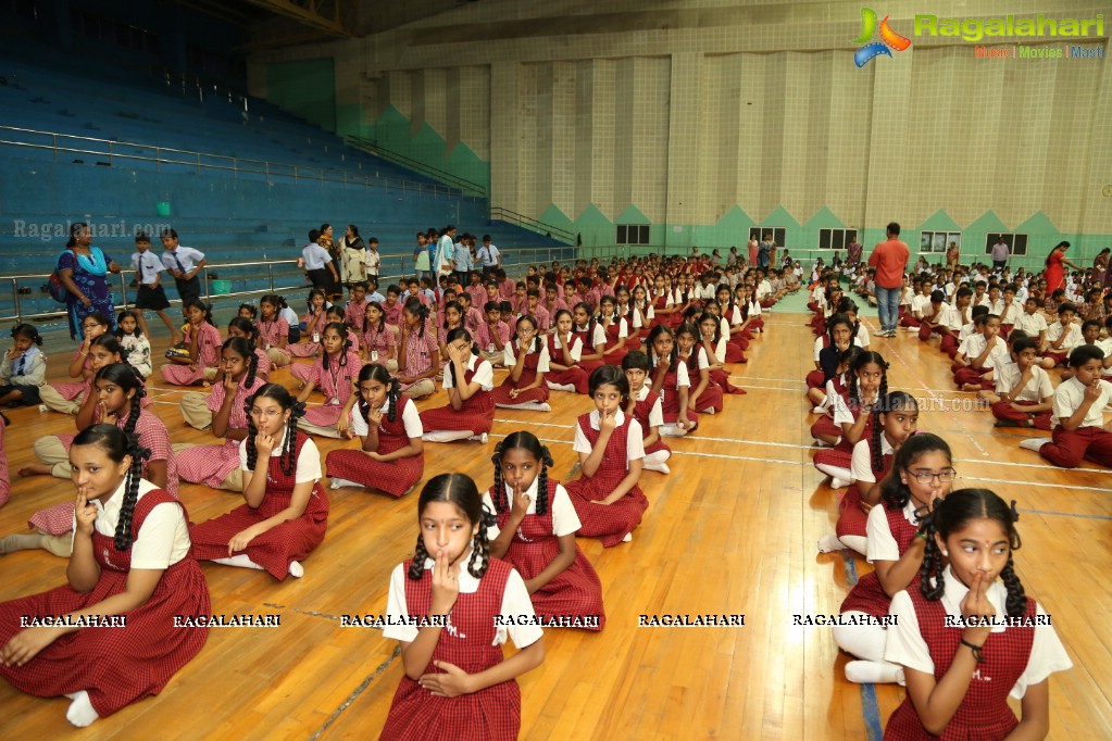 World Yoga Day Celebrations by Mansi Gulati at Yousufguda Stadium, Hyderabad