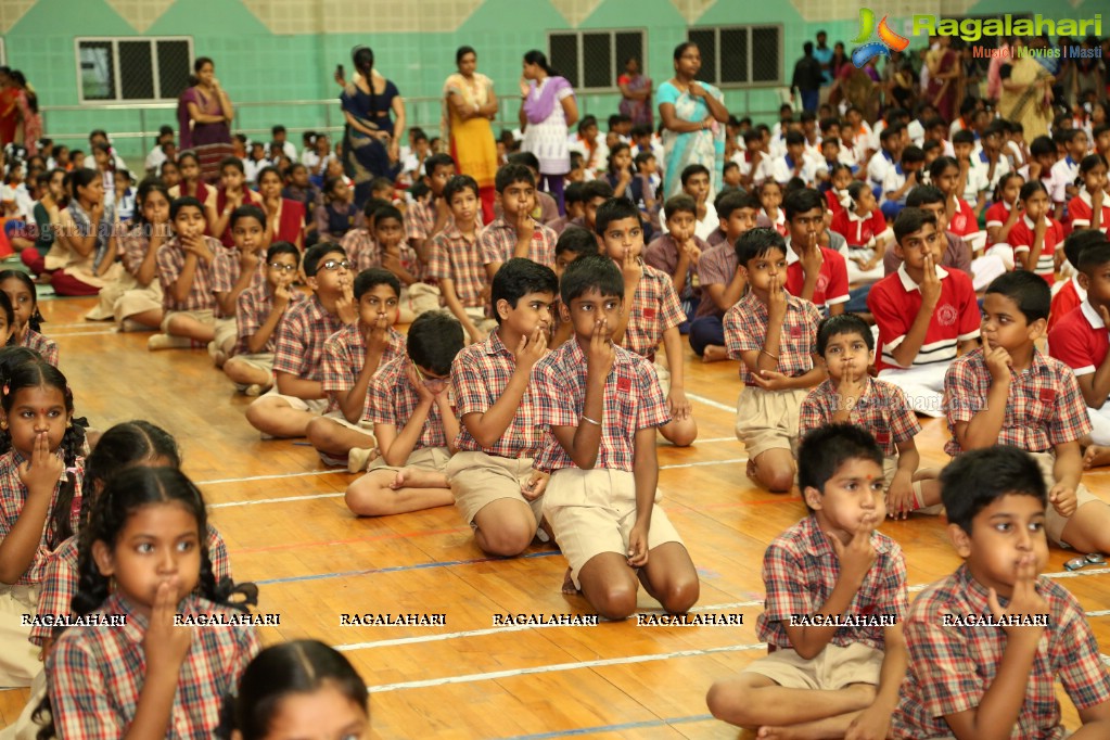 World Yoga Day Celebrations by Mansi Gulati at Yousufguda Stadium, Hyderabad