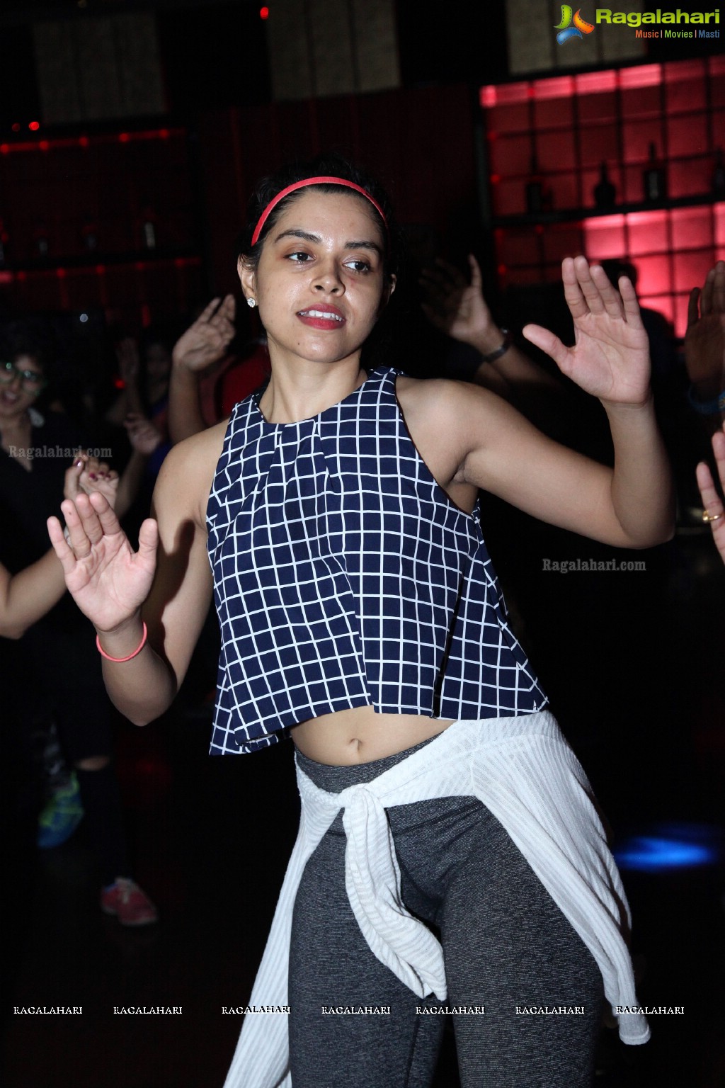 Zumba in the Club by Vijaya Tupurani at Playboy Club, Hyderabad