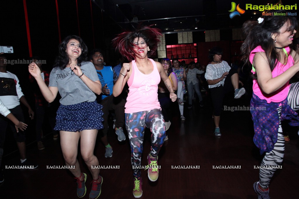 Zumba in the Club by Vijaya Tupurani at Playboy Club, Hyderabad