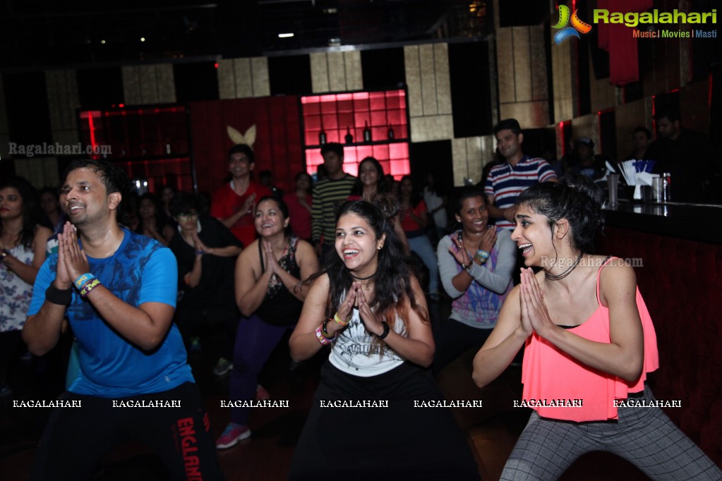 Zumba in the Club by Vijaya Tupurani at Playboy Club, Hyderabad