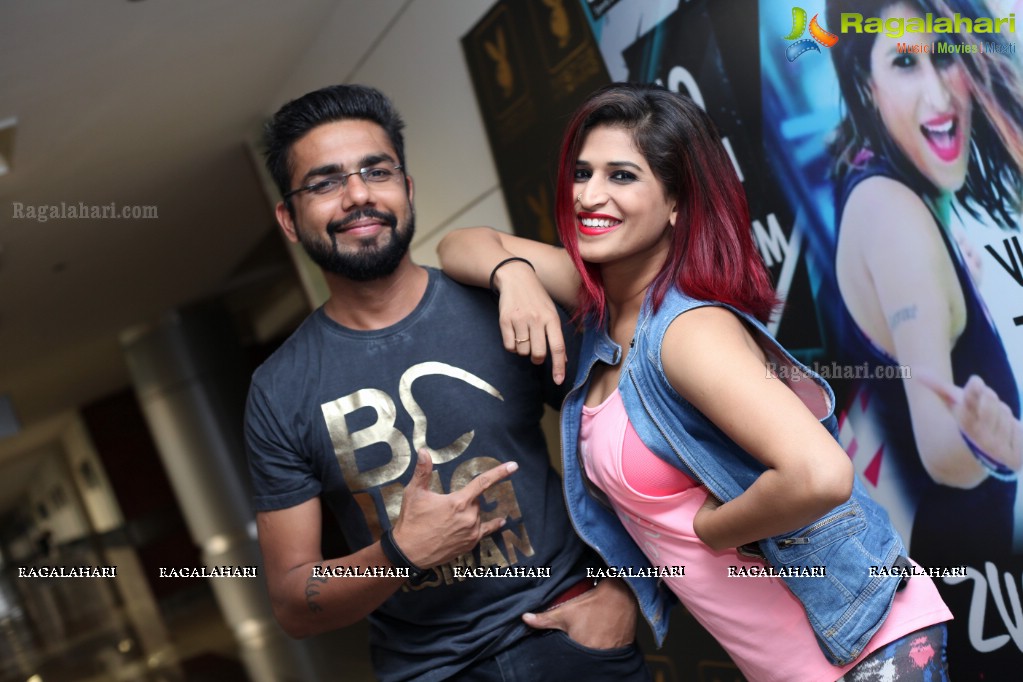 Zumba in the Club by Vijaya Tupurani at Playboy Club, Hyderabad