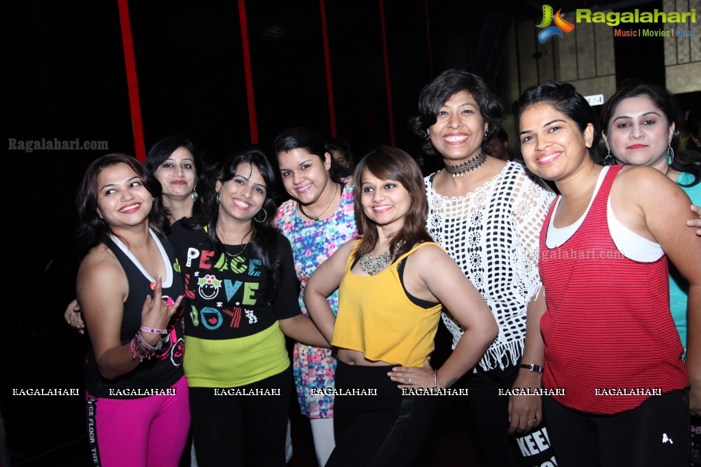 Zumba in the Club by Vijaya Tupurani at Playboy Club, Hyderabad