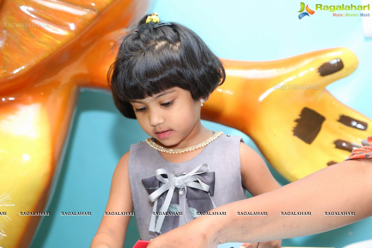 Swetha & Pradeep Celebrate Aadhya's 3rd Birthday at The Kids Center 