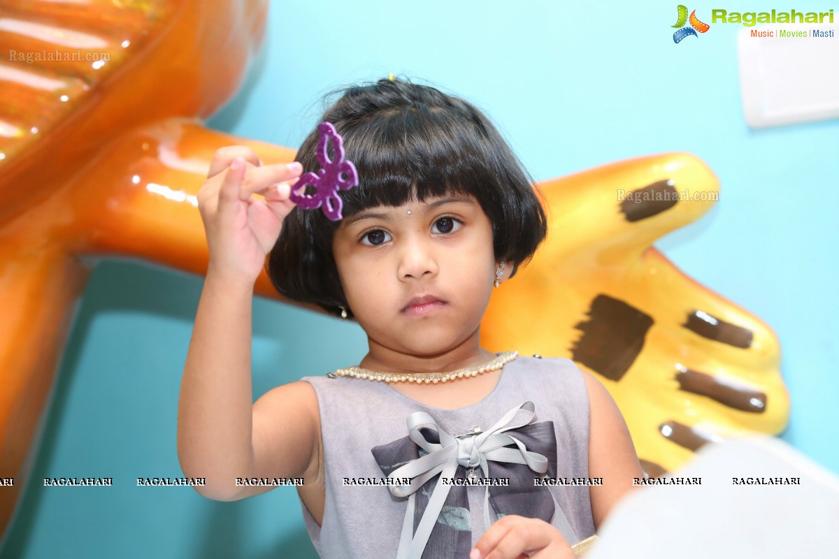 Swetha & Pradeep Celebrate Aadhya's 3rd Birthday at The Kids Center 