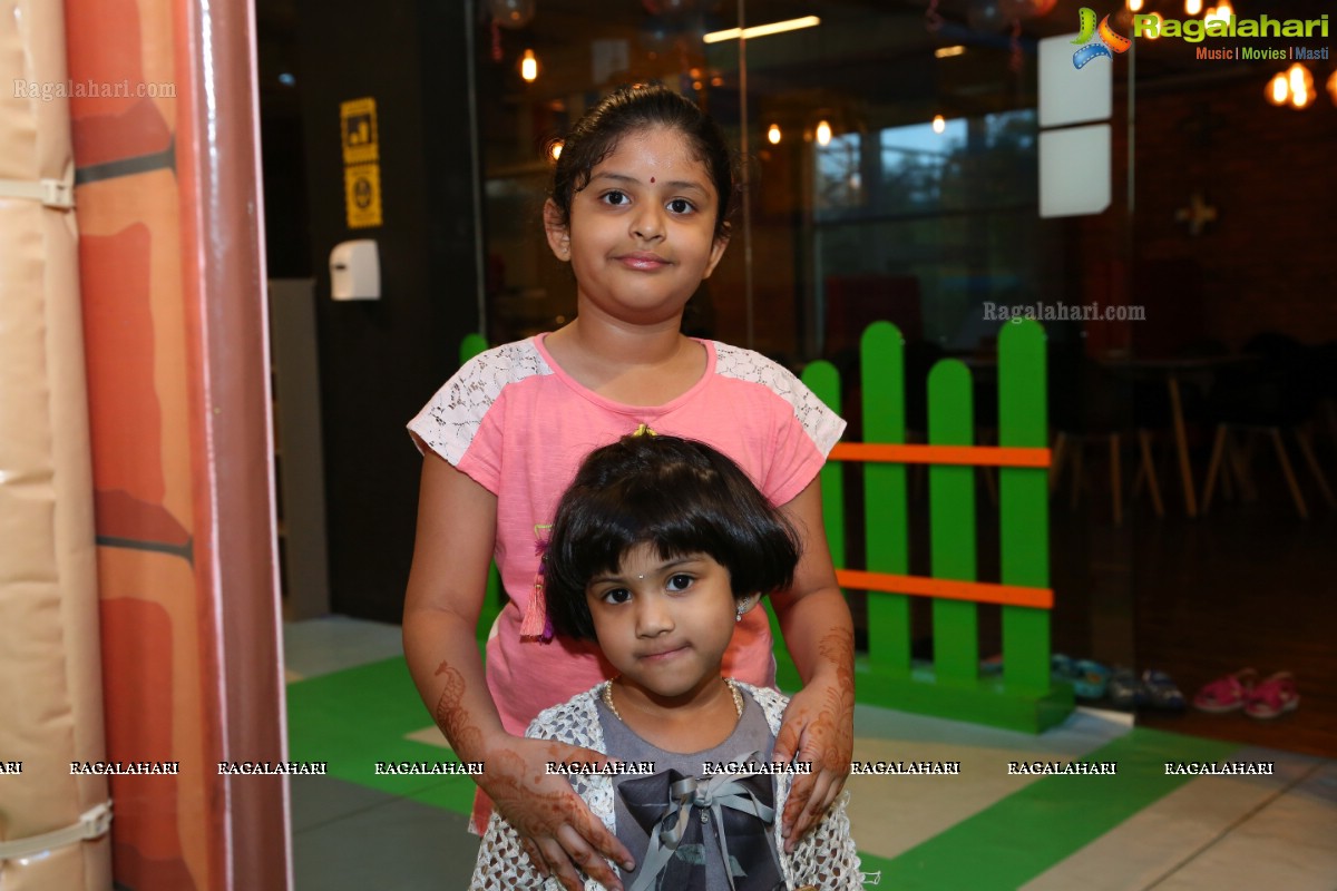 Swetha & Pradeep Celebrate Aadhya's 3rd Birthday at The Kids Center 