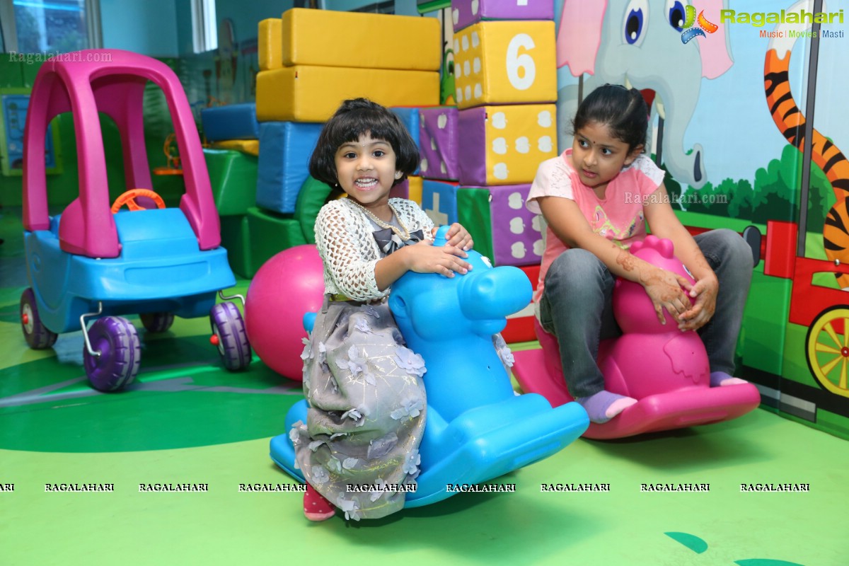 Swetha & Pradeep Celebrate Aadhya's 3rd Birthday at The Kids Center 