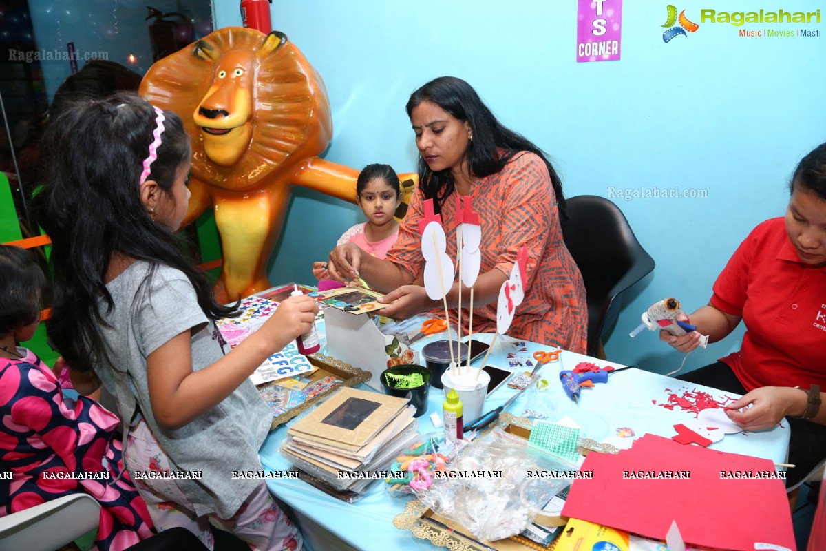 Swetha & Pradeep Celebrate Aadhya's 3rd Birthday at The Kids Center 