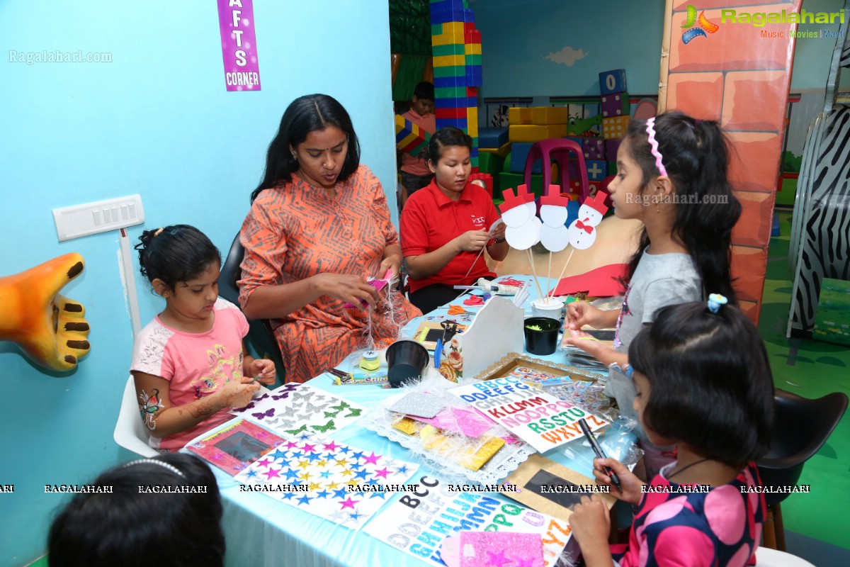 Swetha & Pradeep Celebrate Aadhya's 3rd Birthday at The Kids Center 