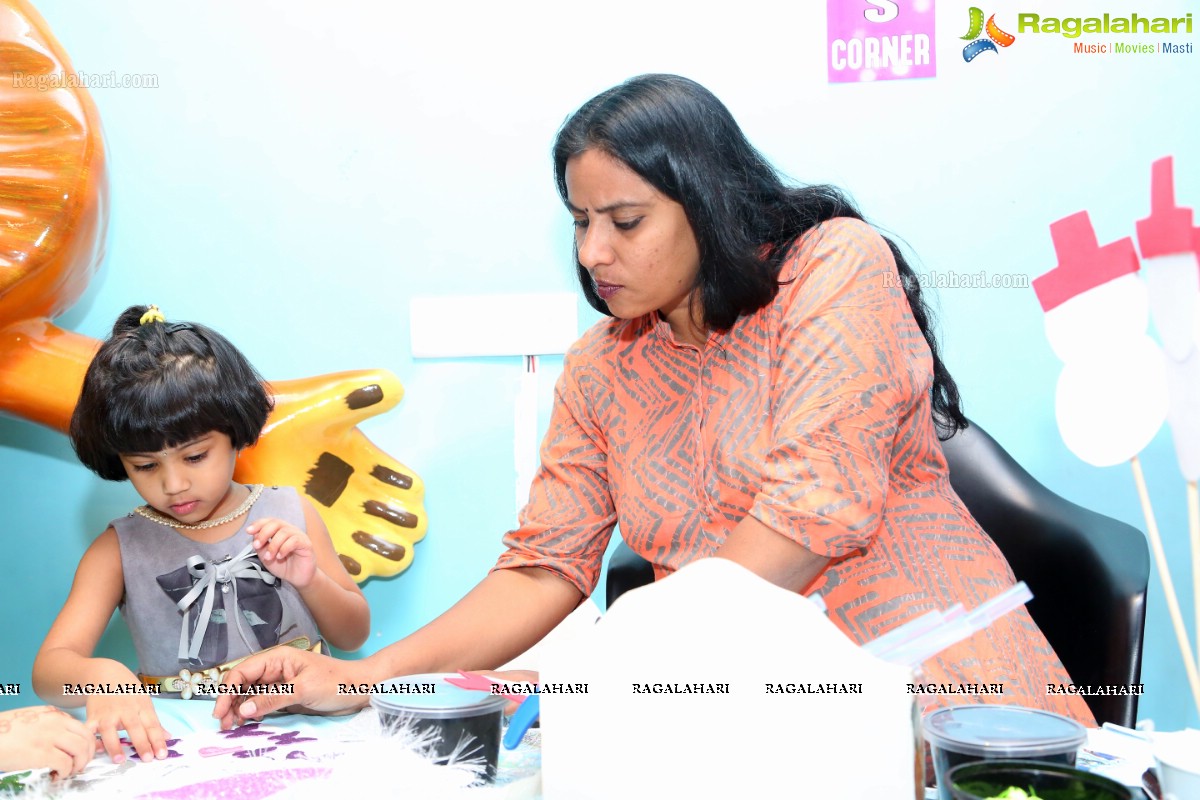 Swetha & Pradeep Celebrate Aadhya's 3rd Birthday at The Kids Center 