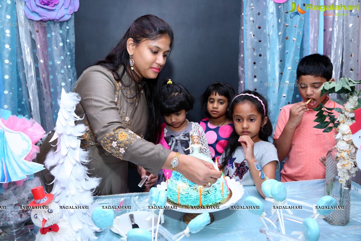 Swetha & Pradeep Celebrate Aadhya's 3rd Birthday at The Kids Center 