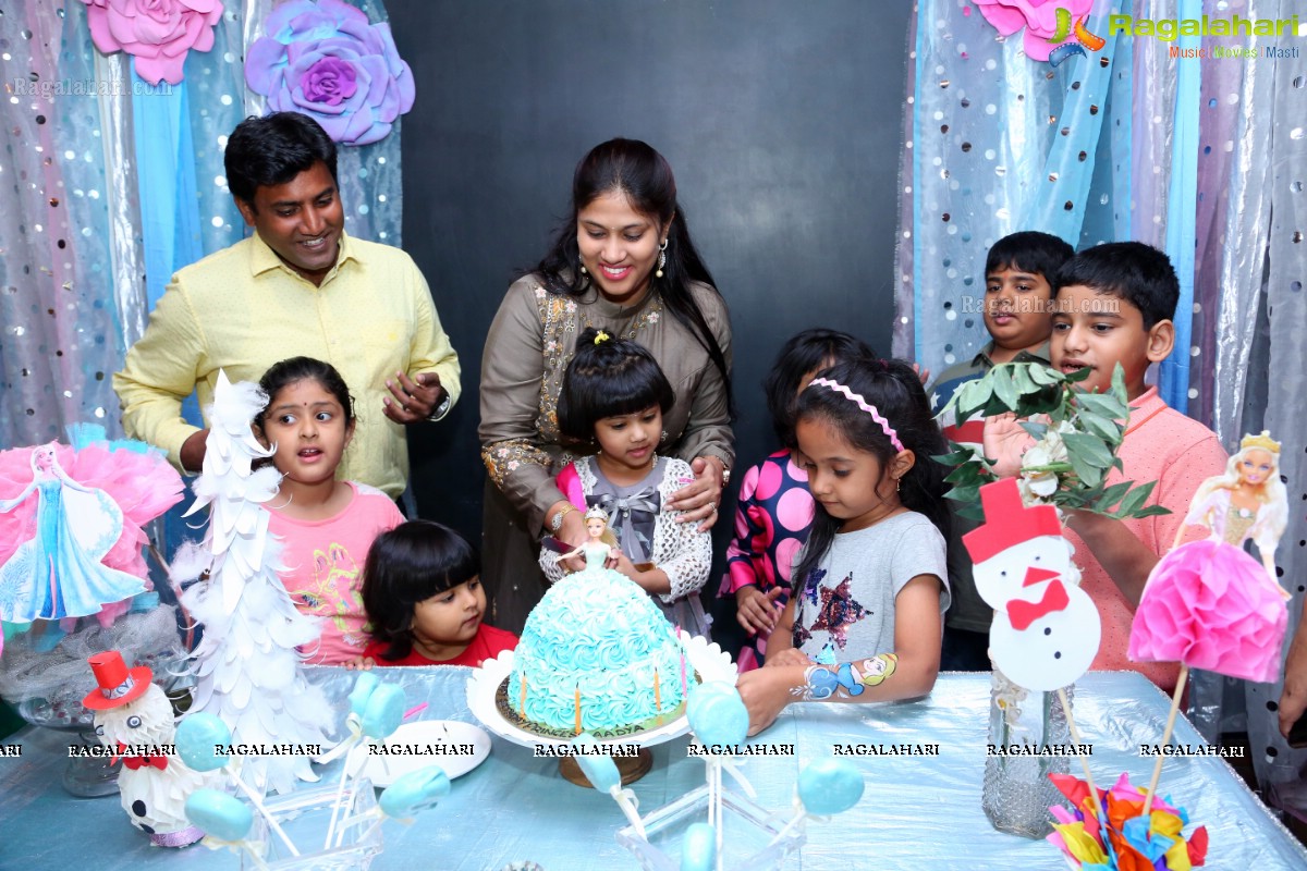 Swetha & Pradeep Celebrate Aadhya's 3rd Birthday at The Kids Center 