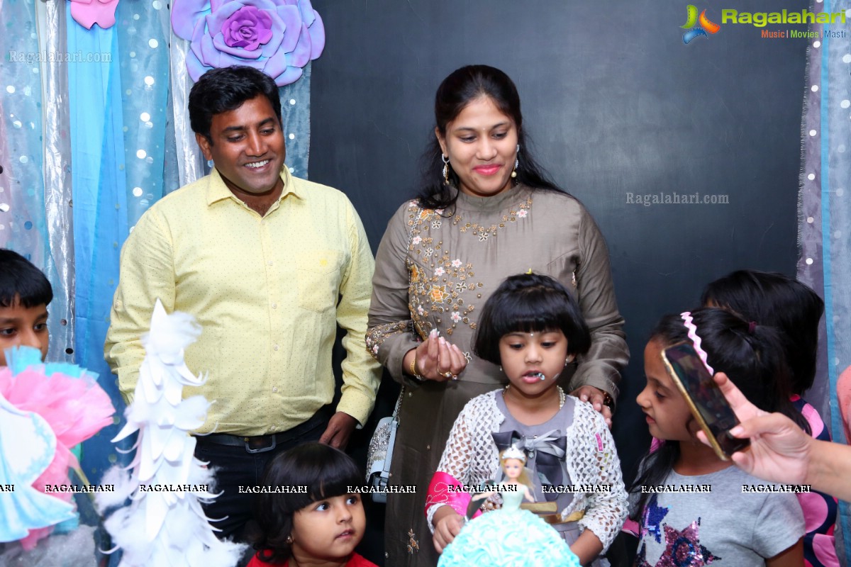 Swetha & Pradeep Celebrate Aadhya's 3rd Birthday at The Kids Center 