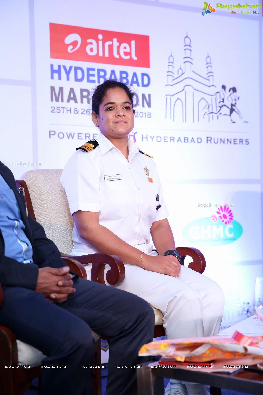 Announcement of 8th Edition of Airtel Hyderabad Marathon 2018 by Hyderabad Runners Society at Taj Krishna