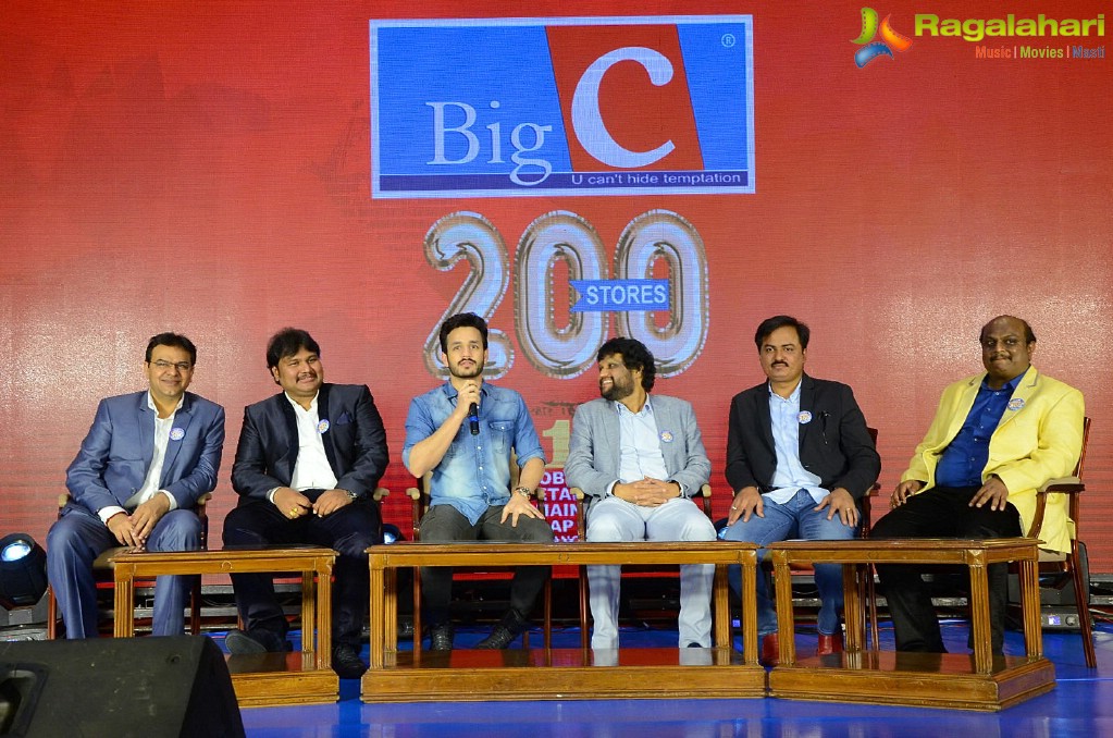 Akhil Akkineni Big C 200th Store Launch Press Meet