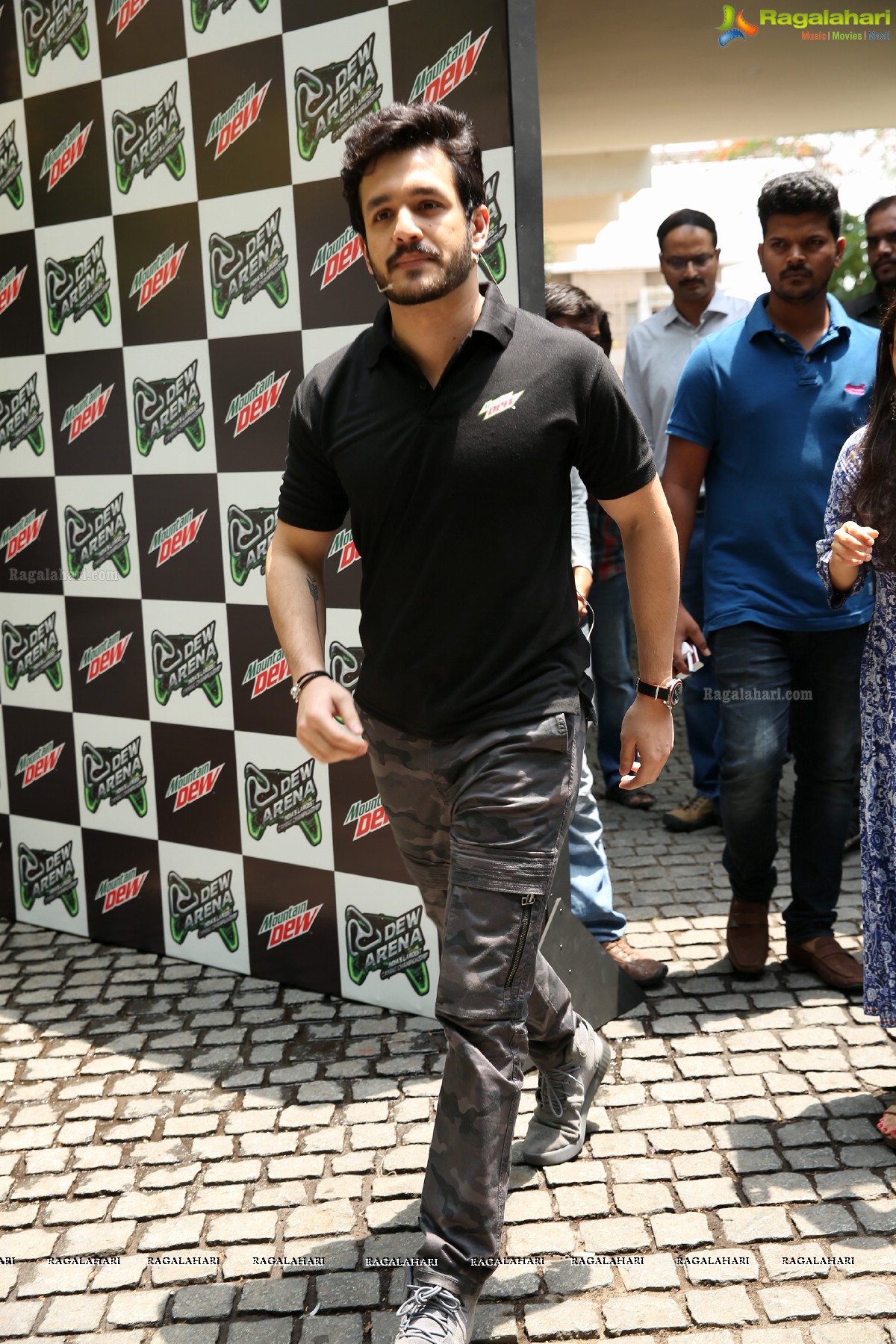 Akhil Akkineni inaugurates Dew Arena by Mountain Dew at Radisson Blu Plaza