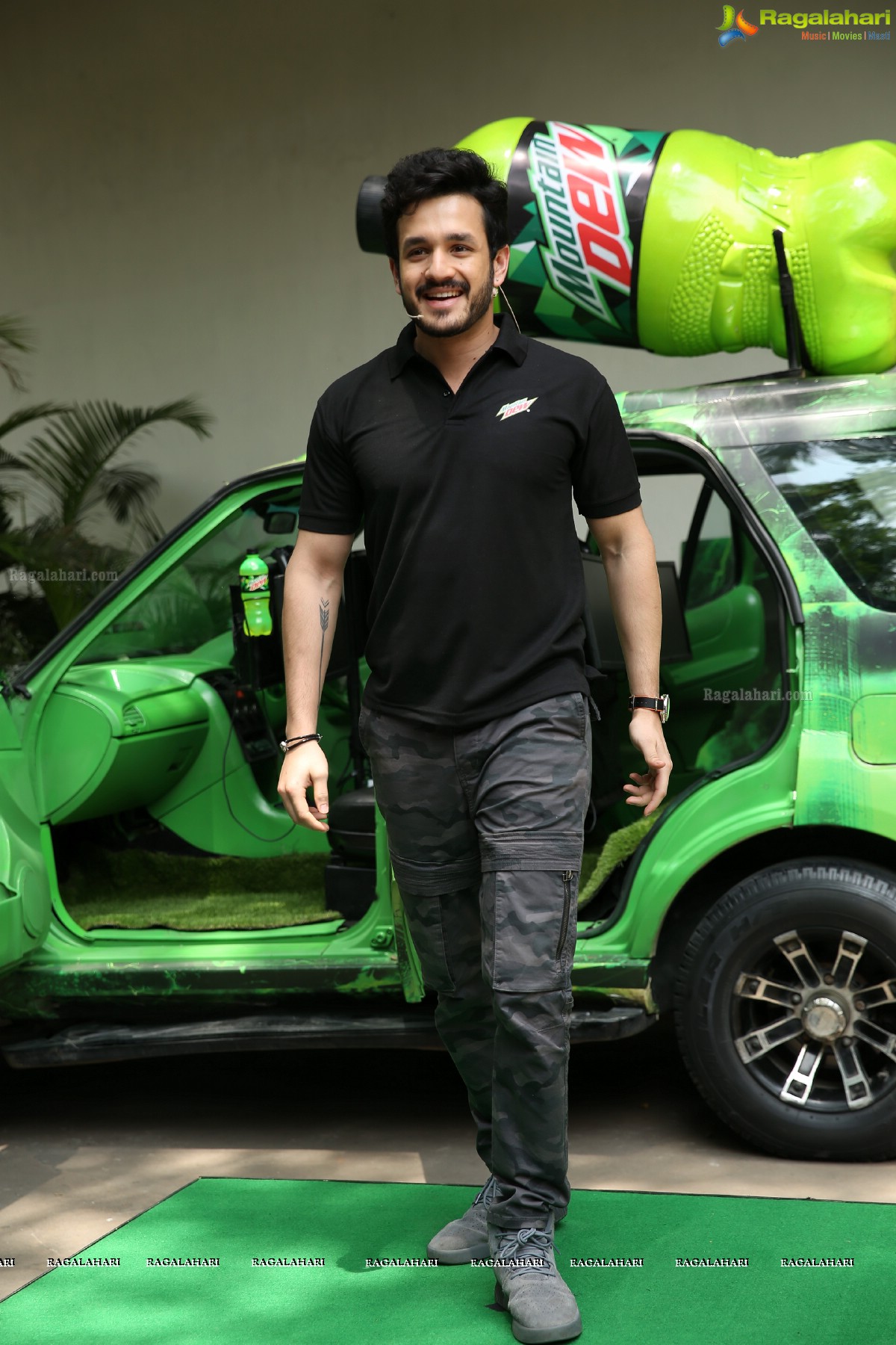 Akhil Akkineni inaugurates Dew Arena by Mountain Dew at Radisson Blu Plaza