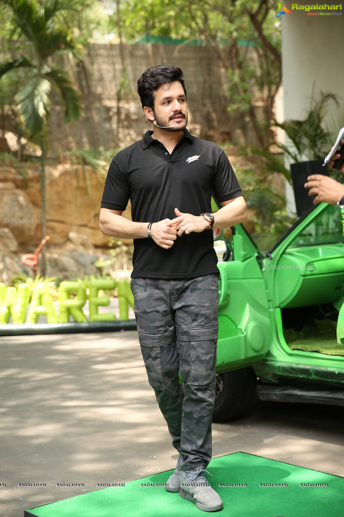 Akhil Akkineni inaugurates Dew Arena by Mountain Dew at Radisson Blu Plaza